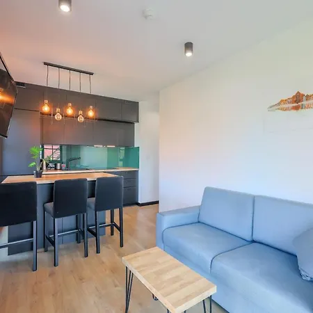 Appartamento Apartament Srodmiescie Z Widokiem Na Motlawe Danzica