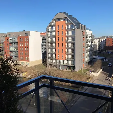 Apartament Srodmiescie Z Widokiem Na Motlawe Γκντανσκ